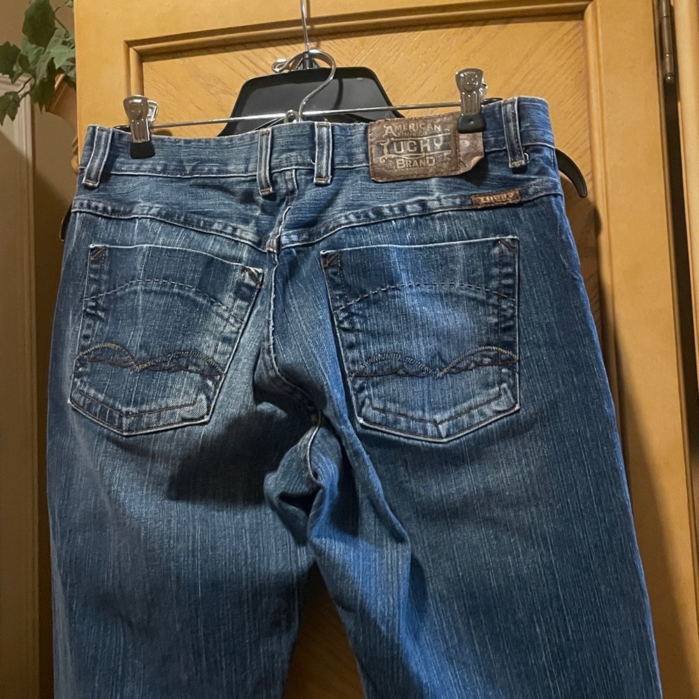 Lucky Brand urban rider blue jeans size 4/27 - Picture 3 of 5